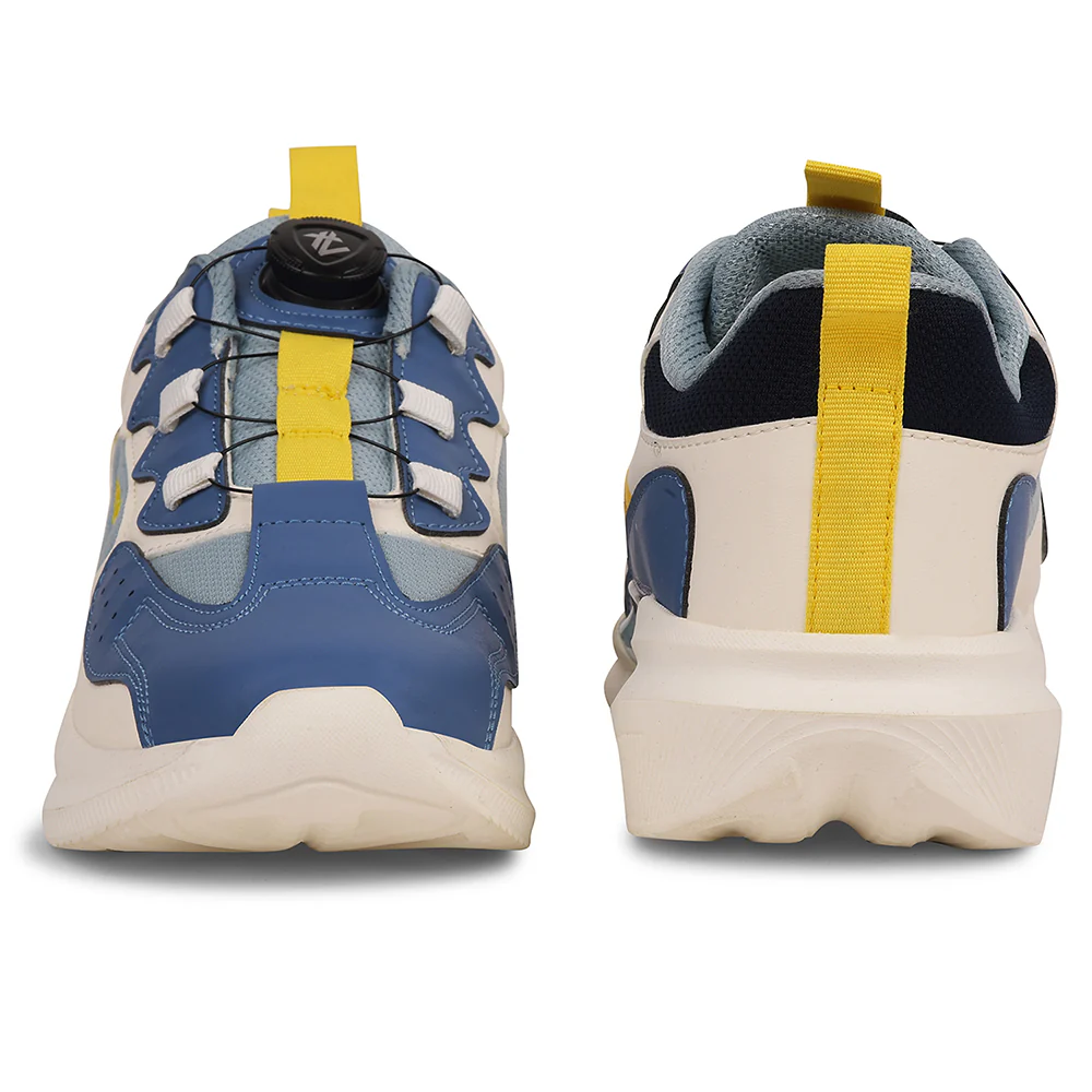 Leap7x Blue Sports Non Lacing Running Shoes For Kids GAMEON-1 By Liberty - Image 6