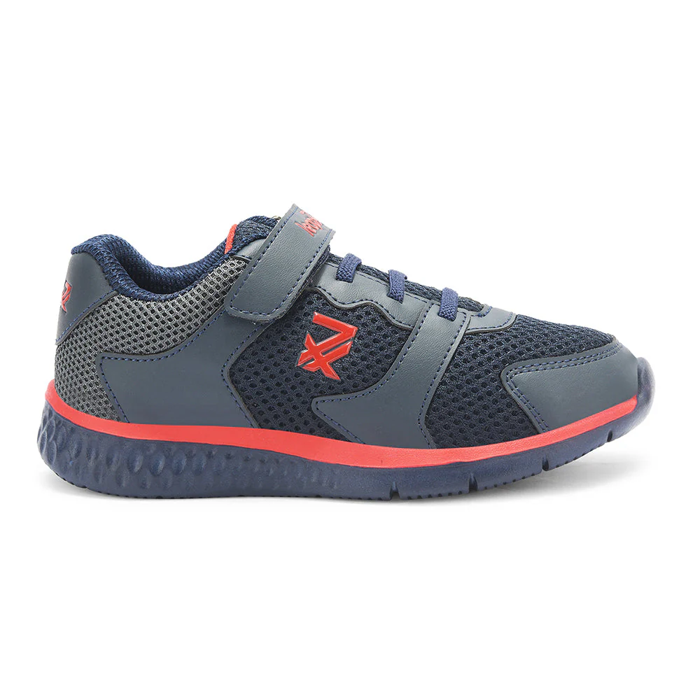Leap7x By Liberty Kids JAMIE-65E N.Blue Sports Non Lacing Shoes - Image 2