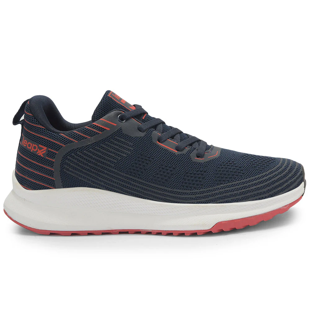 Leap7x By Liberty Men RW-12 N.Blue Sports Lacing Shoes - Image 2