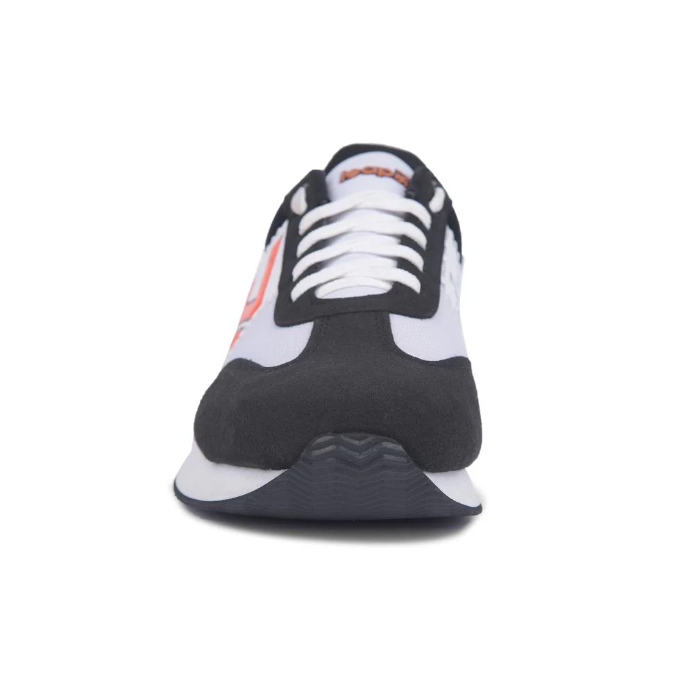 Leap7x Casual Black Lacing Sneakers For Men BACKAM-1E By Liberty - Image 5