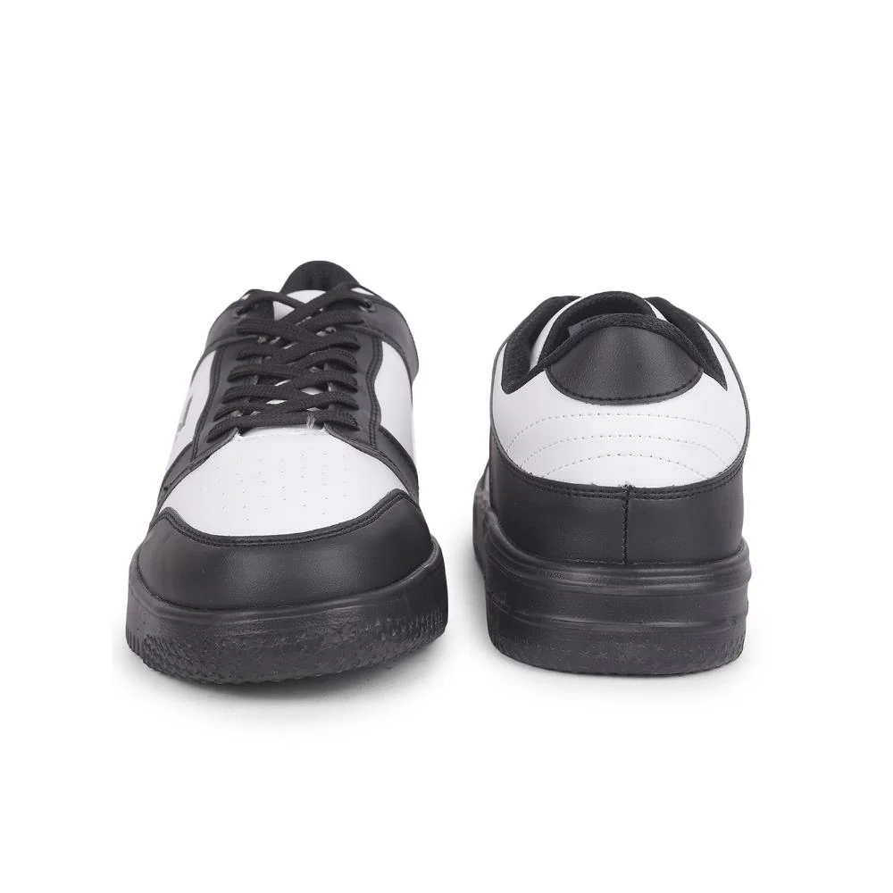 Leap7x Casual Black Lacing Sneakers For Men DENMARK By Liberty - Image 5