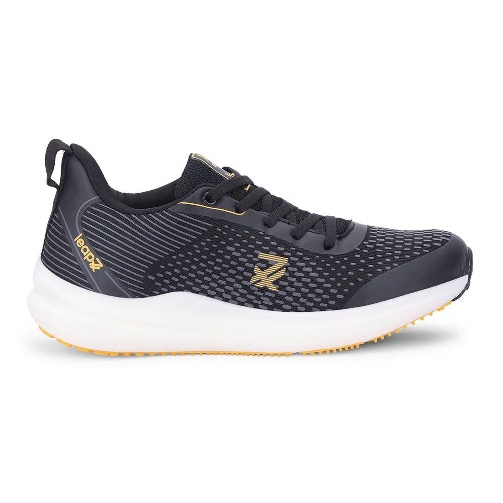 Leap7x By Liberty Mens RW-15 Black Sports Lacing Shoes - Image 2
