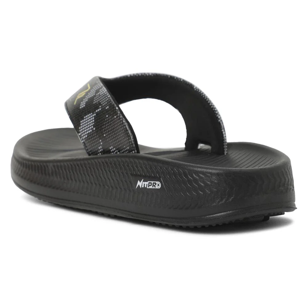 Leap7x By Liberty NITWALK-3 Casual Slides For Mens (Black) - Image 3