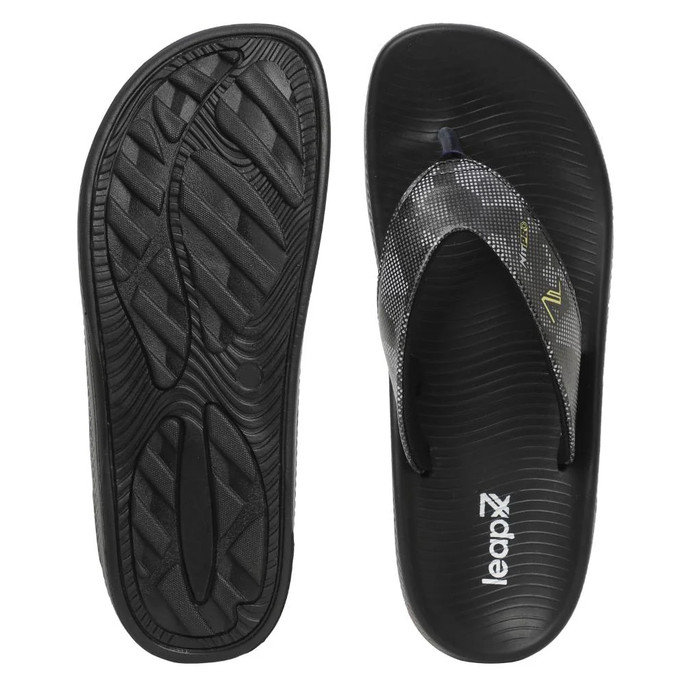 Leap7x By Liberty NITWALK-3 Casual Slides For Mens (Black) - Image 4