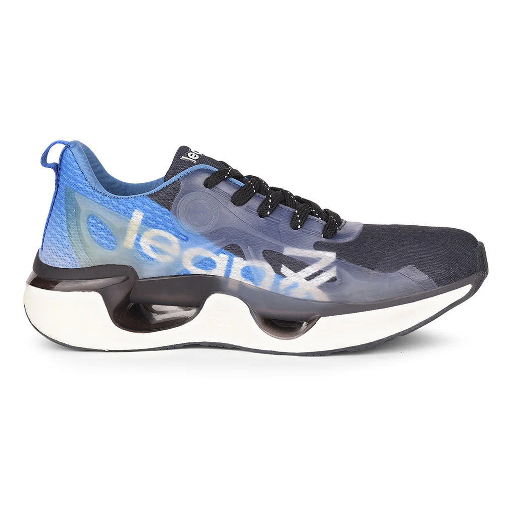 Leap7x By Liberty RW-25 Sports Walking Shoes For Men - Teal Blue - Image 2