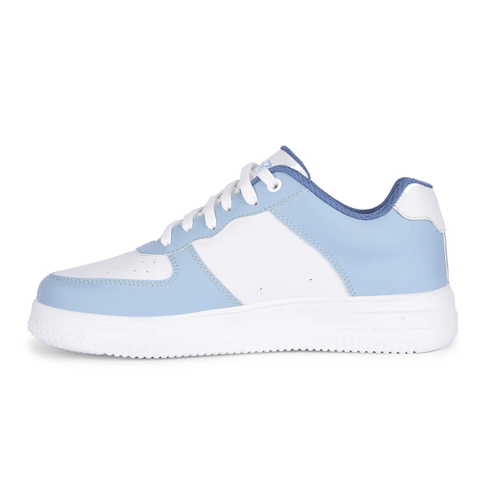 Leap7x Lacing Blue Casual Sneakers For Women MICO-3E By Liberty - Image 3