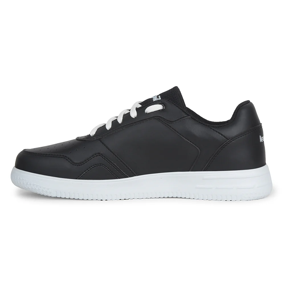 Leap7x Casual Black Sneakers For Mens SNOOKIS-E By Liberty - Image 3