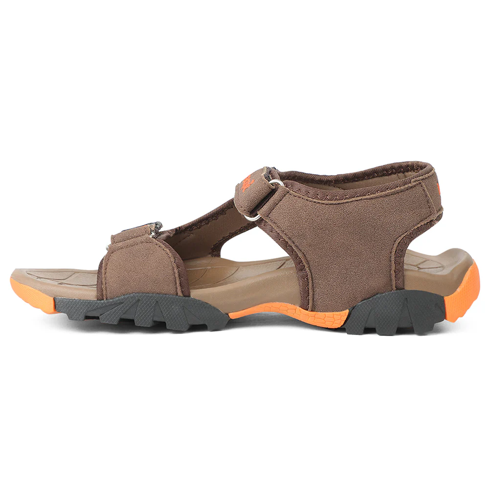 Leap7x Casual Brown Sandal For Men BLAIR-12E By Liberty - Image 3