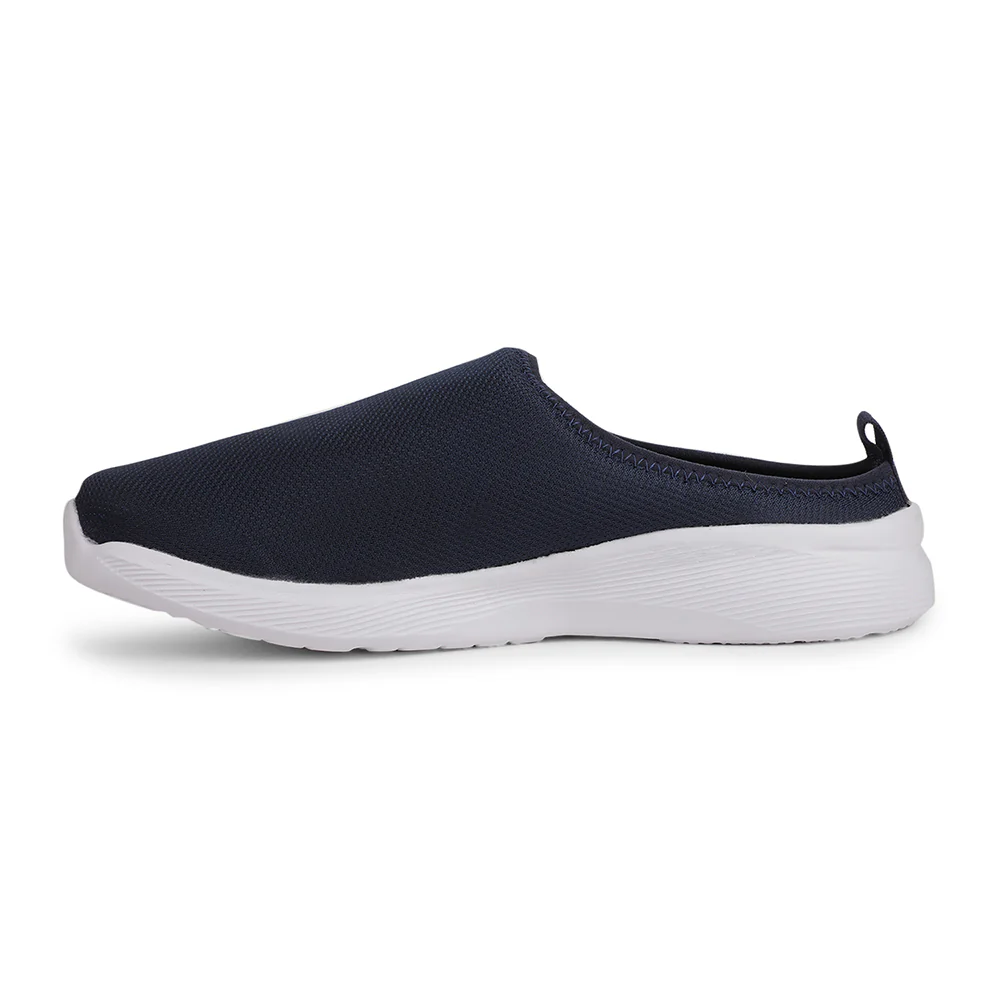Leap7x Casual Navy Blue Slip-on Mule For Men VESTER-1 By Liberty - Image 3