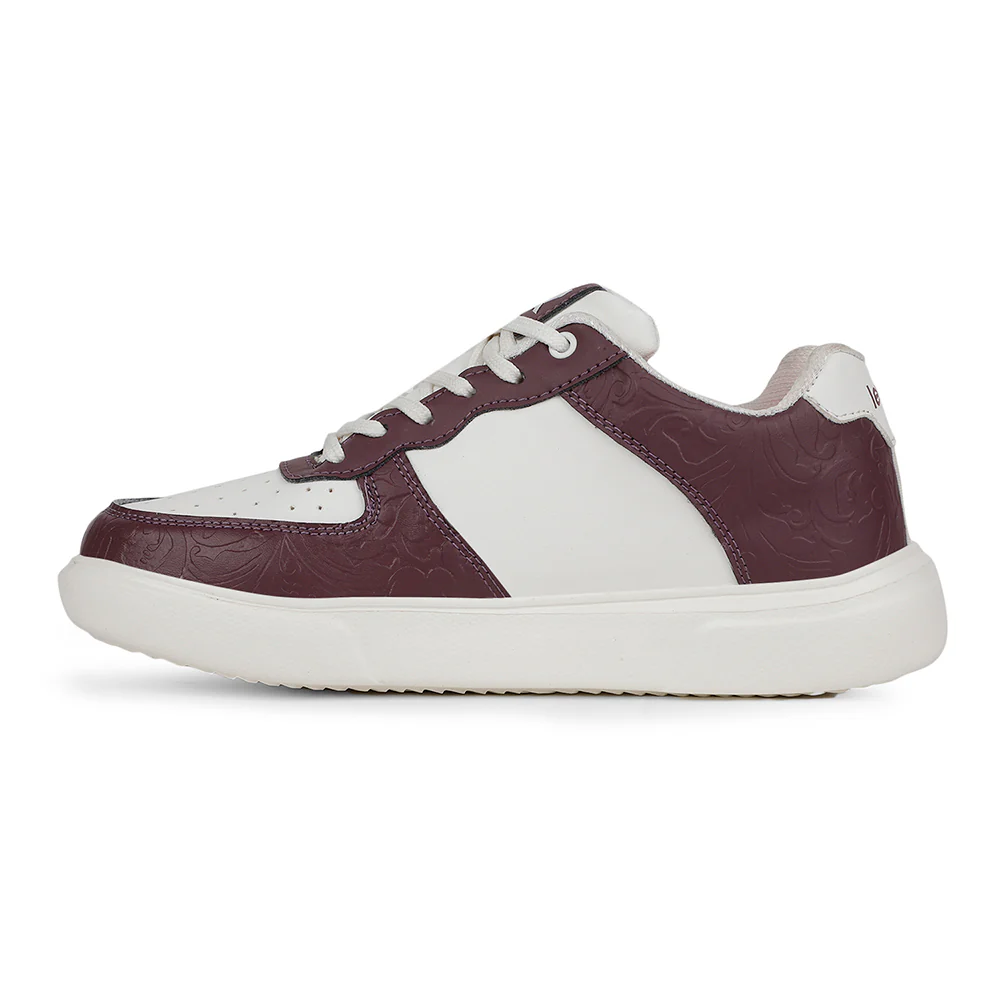 Leap7x Casual Purple Sneakers For Women FEMINA-3 By Liberty - Image 4