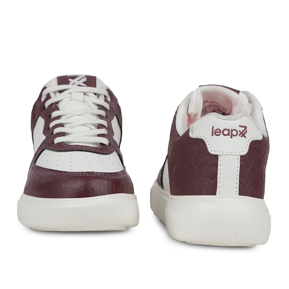 Leap7x Casual Purple Sneakers For Women FEMINA-3 By Liberty - Image 5