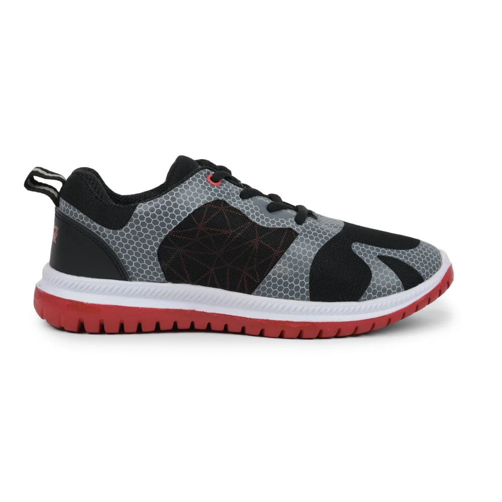 Leap7x Casual Shoes For Kids (Black) JAMIE-106 By Liberty - Image 2