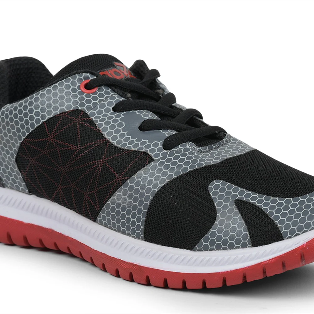 Leap7x Casual Shoes For Kids (Black) JAMIE-106 By Liberty - Image 5