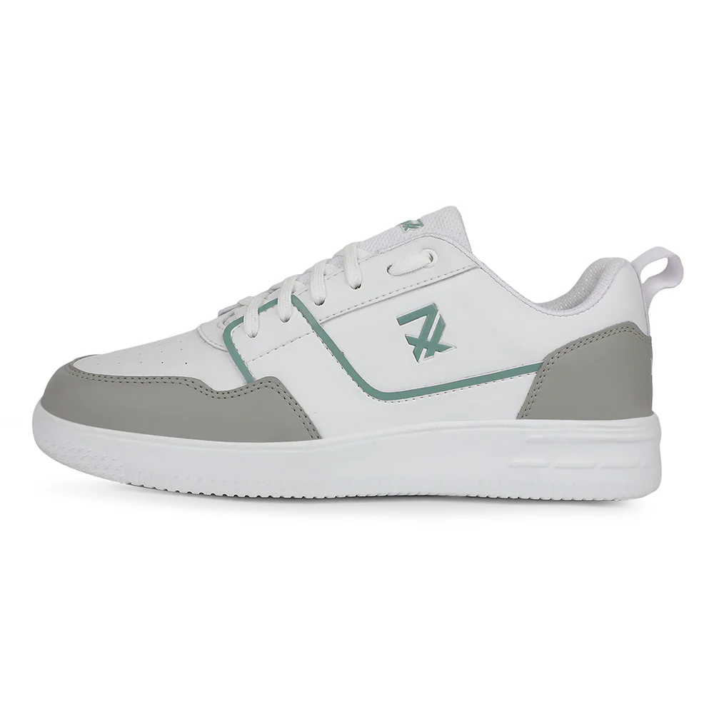 Leap7x Casual White Sneakers For Mens SNOOKIS-2E By Liberty - Image 3