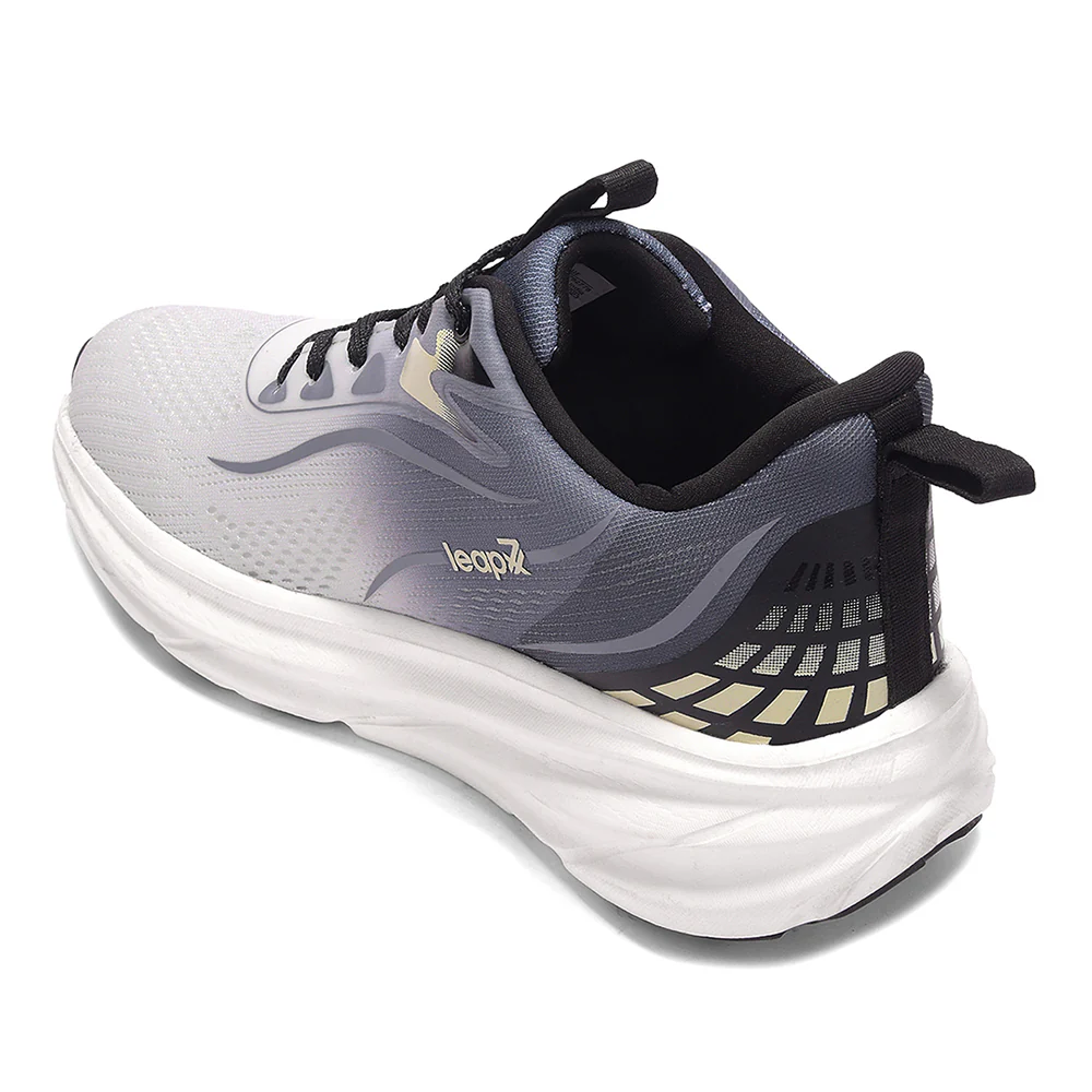 Leap7X DRIVSTEP-E Navy Blue Sports Lacing Running Shoes for Men by Liberty - Image 5
