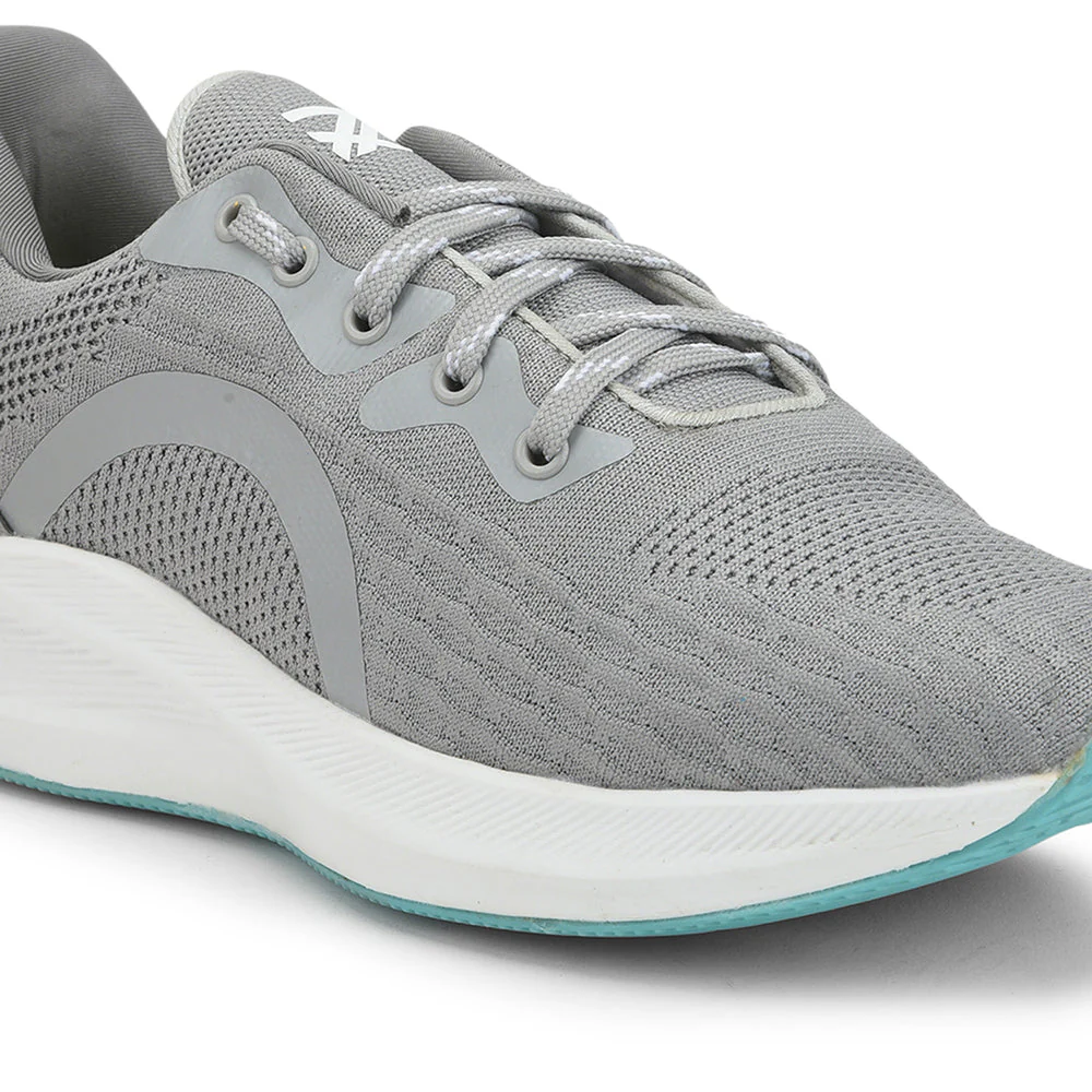 Leap7x Lacing Sports Shoes For Men (Grey) CHALANGE-2 By Liberty - Image 5