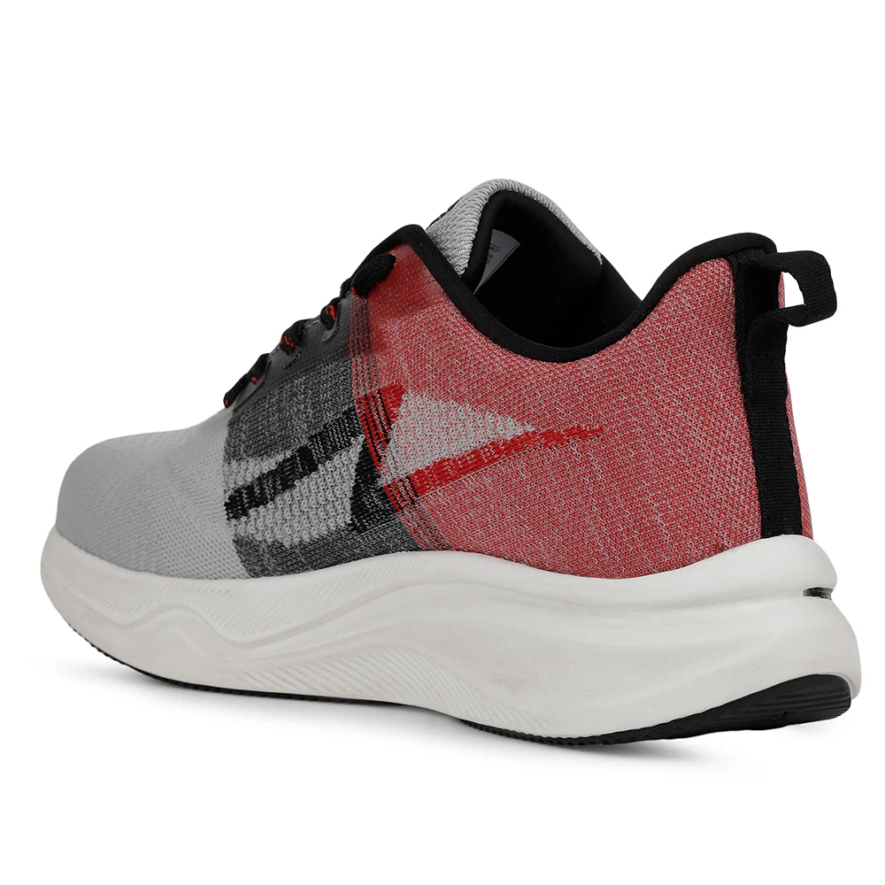 Leap7x Maroon Sports Lacing Running Shoes For Men GHD-22 By Liberty - Image 5