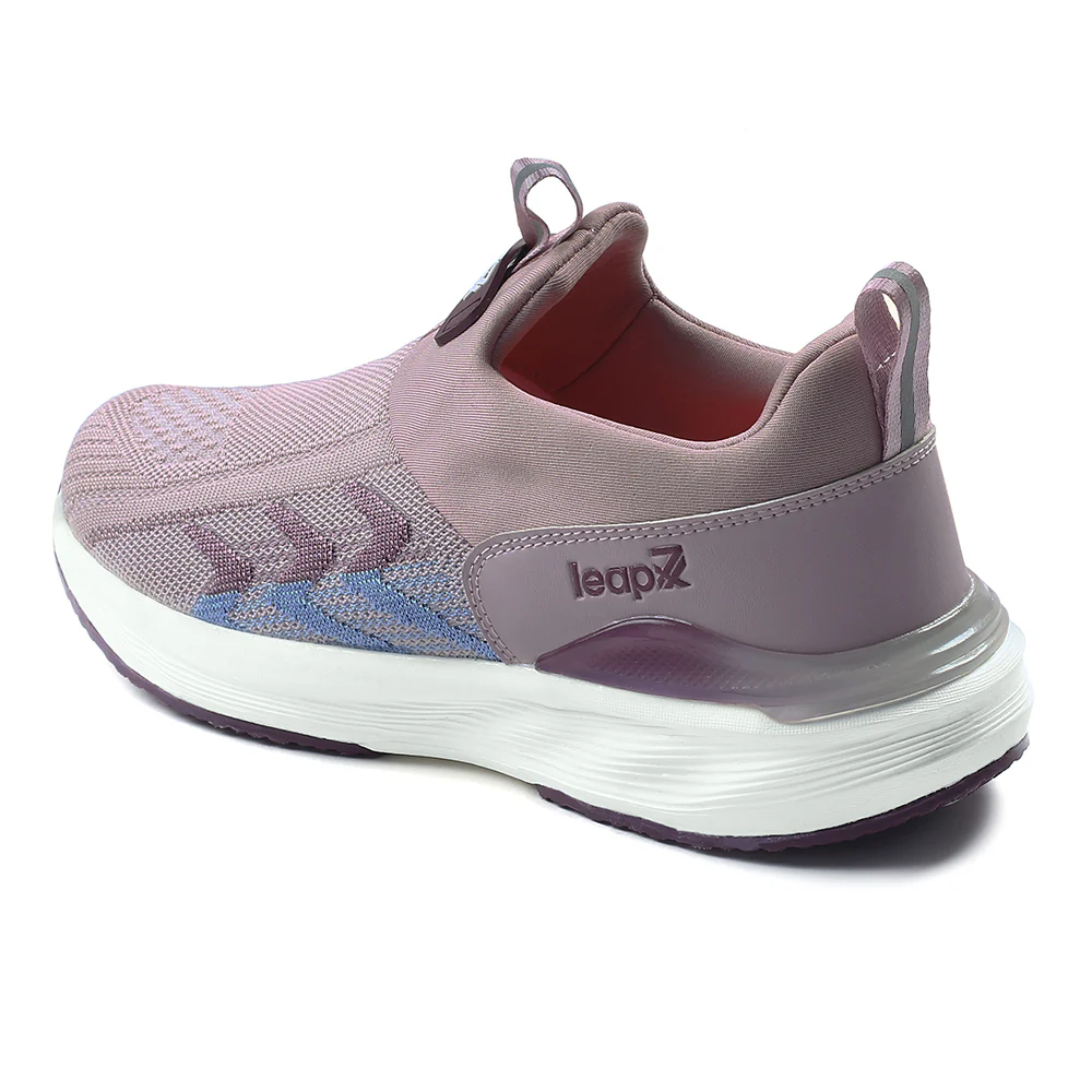 Leap7x Peach Non Lacing Sports Walking Shoes For Women AHANA By Liberty - Image 5