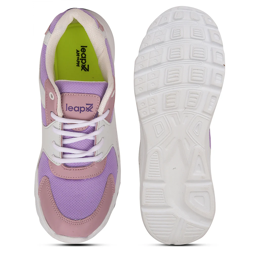 Leap7x Purple Casual Lacing Shoes For Kids TRIVAGO15E By Liberty - Image 7