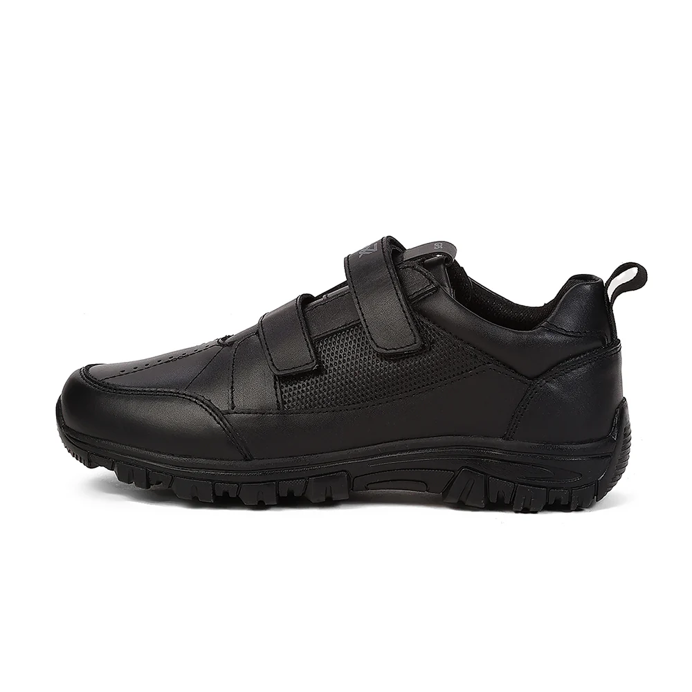 Leap7X SCL-RACEG Black School Non Lacing Uniform Shoes for Kids by Liberty - Image 5