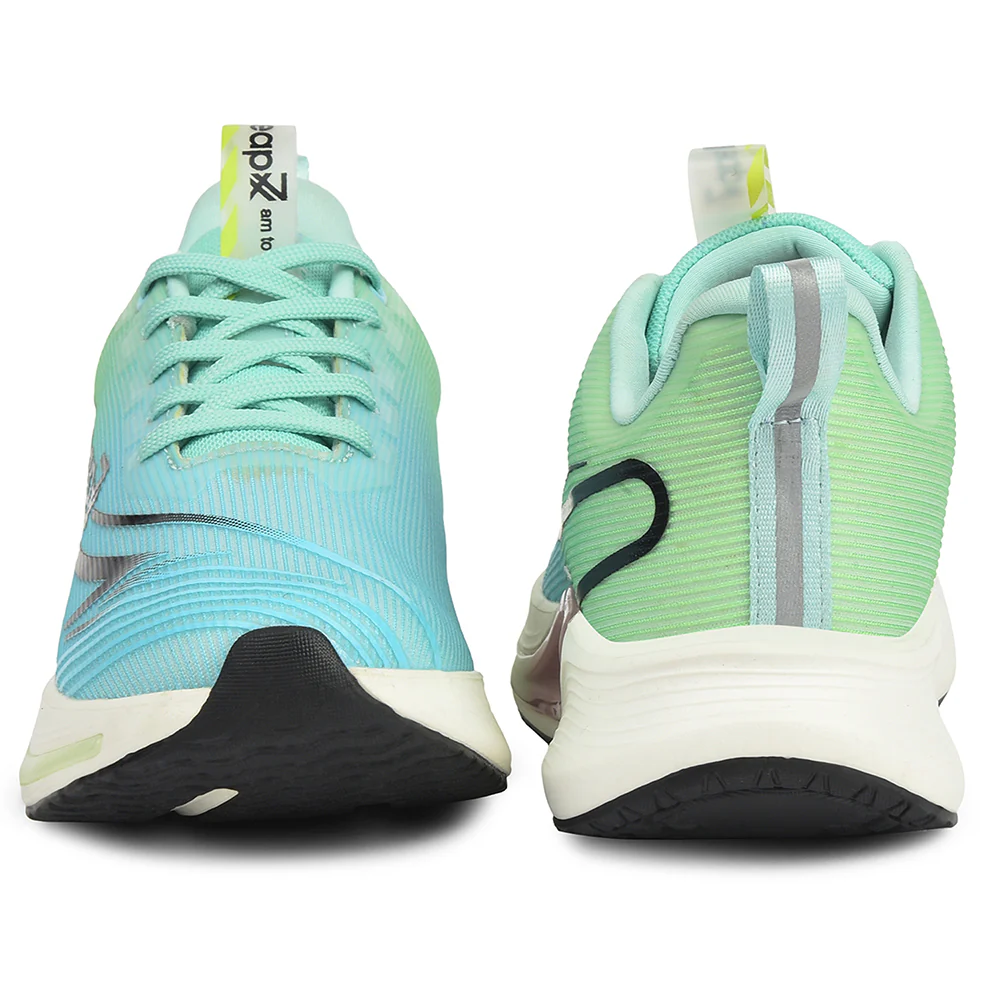 Leap7x Sea Green Sports Lacing Running Shoes For Women LIBYA-1 By Liberty - Image 6