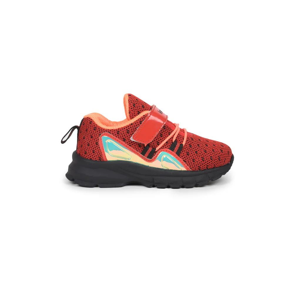 Leap7x Slip-on Casual Shoes For Kids (RED) JEEVA-09 By Liberty - Image 2