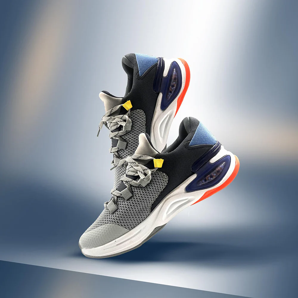 Leap7x Lacing Light Grey Casual Shoes For Men SIGMA-1E By Liberty - Image 4