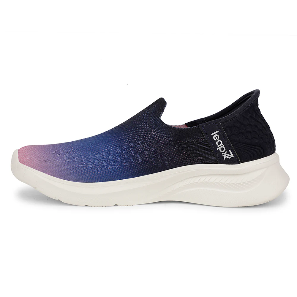 Leap7x Sports Navy Blue Walking Shoes For Women EAZY-W4 By Liberty - Image 3
