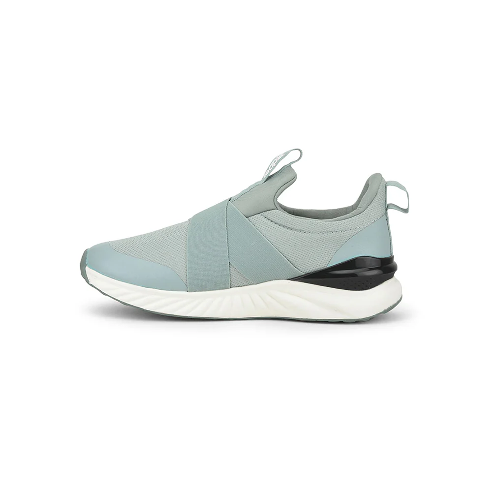 Leap7x Sports Non Lacing Shoes For Men (Green) PROTECTOR By Liberty - Image 3