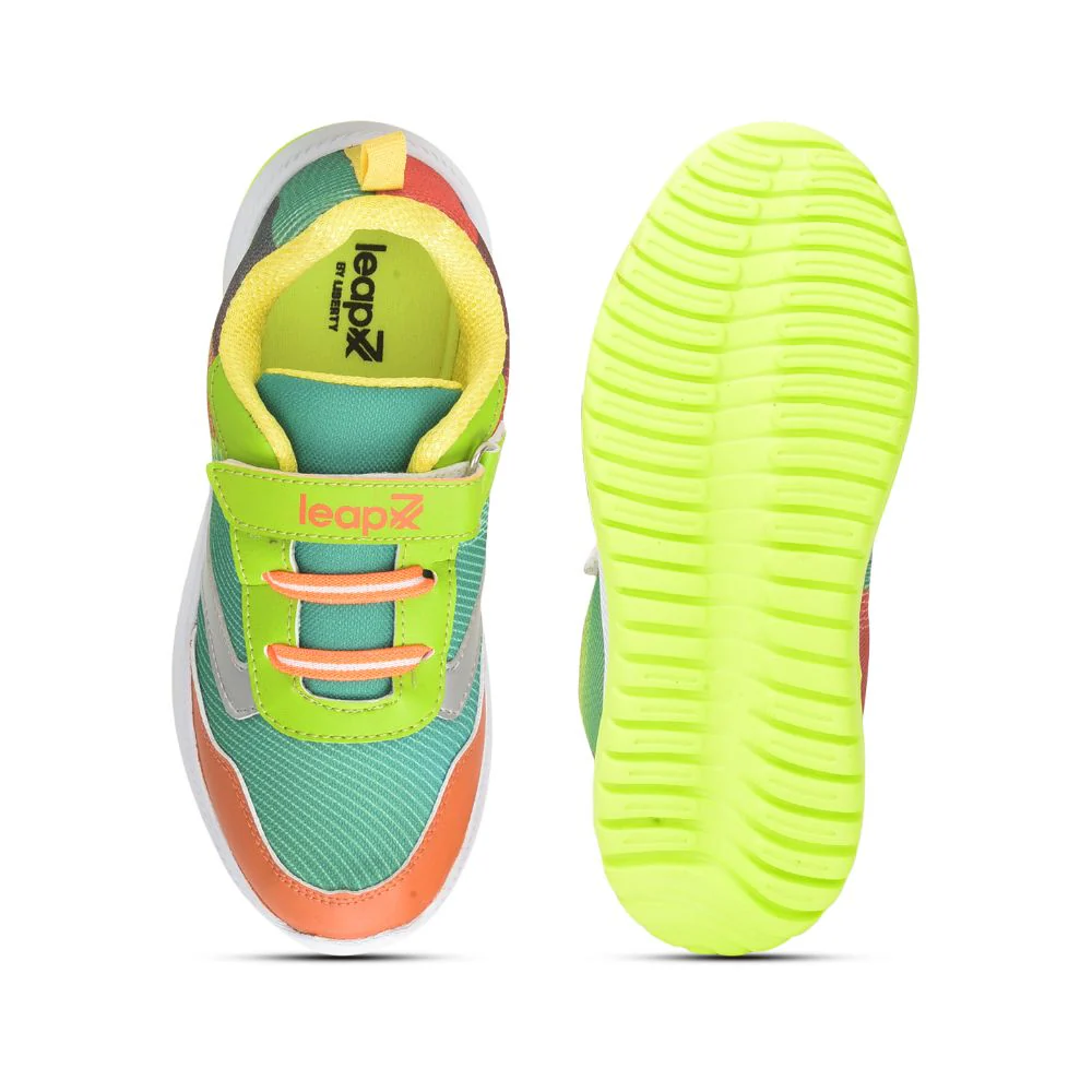 Leap7x Sports Shoes For Kids (P.Green) Jamie-120M By Liberty - Image 3