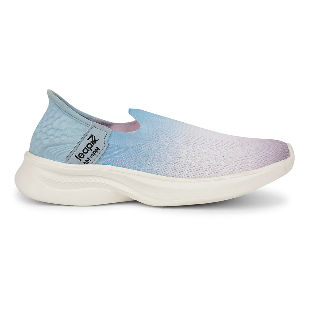 Leap7x Sports Sky Blue Walking Shoes For Women EAZY-W4 By Liberty - Image 2
