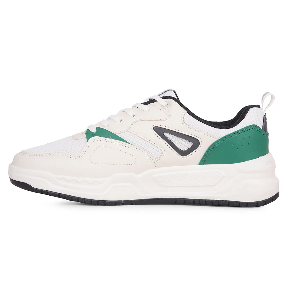 LEAP7X White Casual Lacing Sneakers for Men LORDSTEP-E By Liberty - Image 3