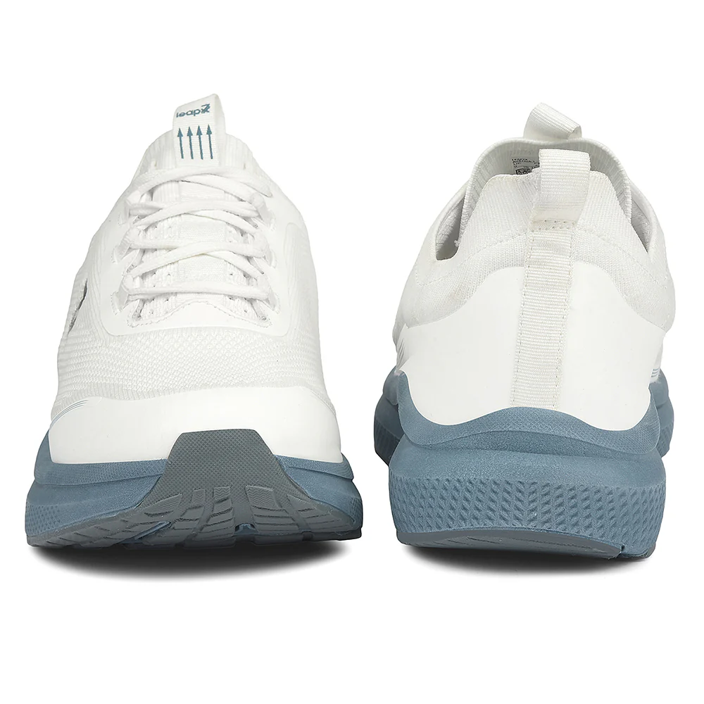 Leap7x White Sports Lacing Running Shoes For Men AUSTRIA-1 By Liberty - Image 6