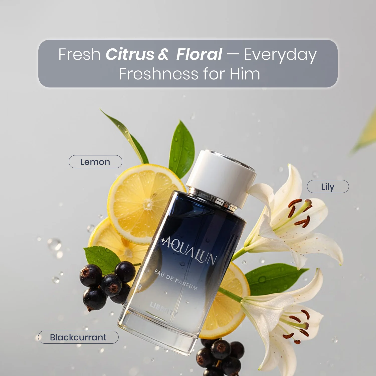 Liberty Luxury Aqualun Perfume For Men (100ml), Eau De Parfum (EDP), Long Lasting Smell - Image 3