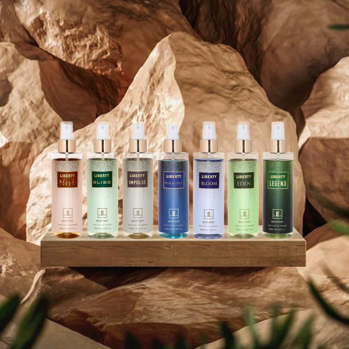 Liberty Luxury Impules Body Mist for Men & Women Long Lasting Aquatic Fragrance Travel Friendly Perfume Body Spray Crafted in France 200ml - Image 3