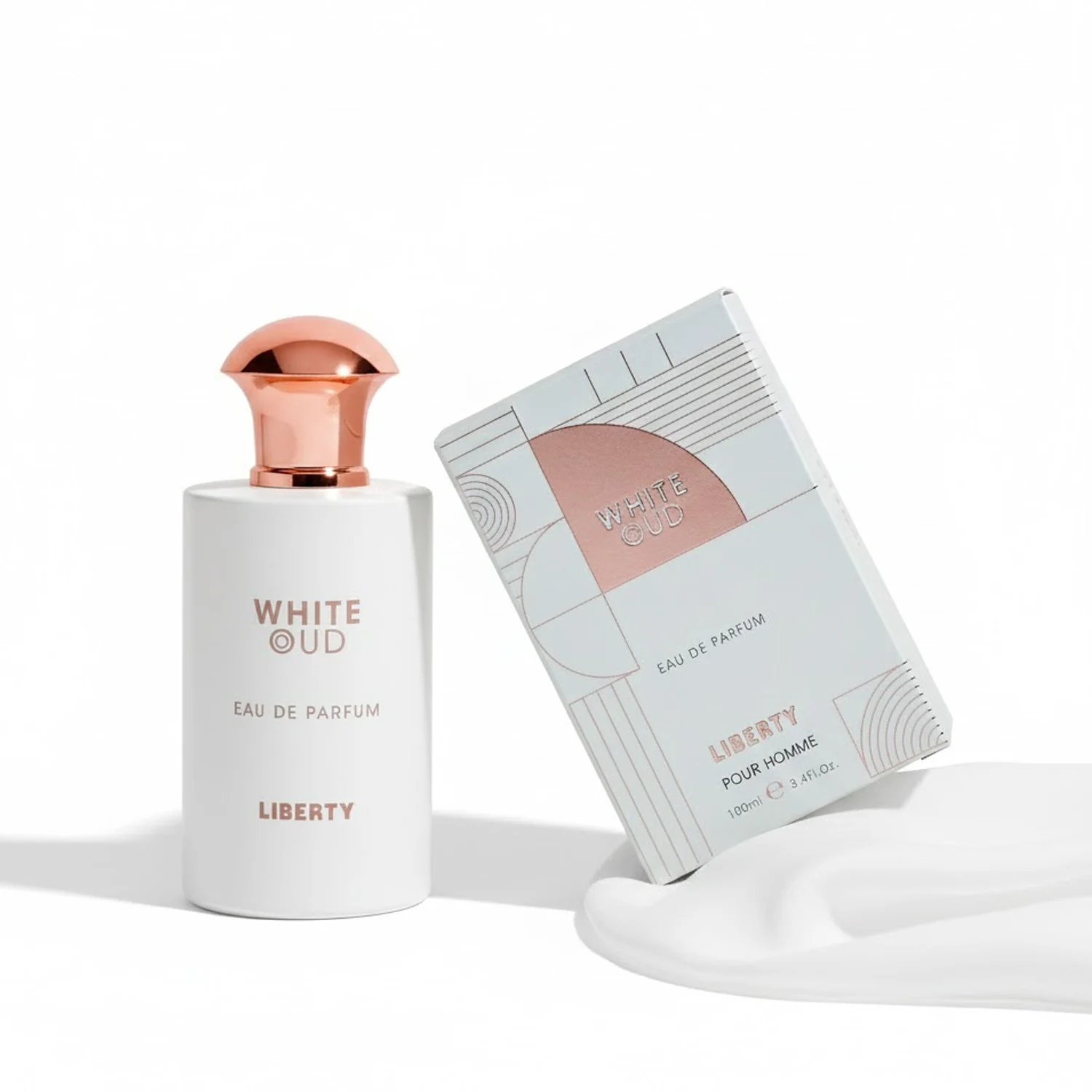 Liberty Luxury WhiteOud Perfume For Men (100ml), Eau De Parfum (EDP), Long Lasting Smell
