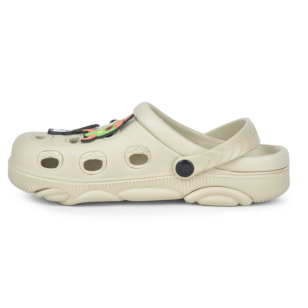 Lucy & Luke Beige Slingback Clogs For Kids LPMXT-K834 By Liberty - Image 3