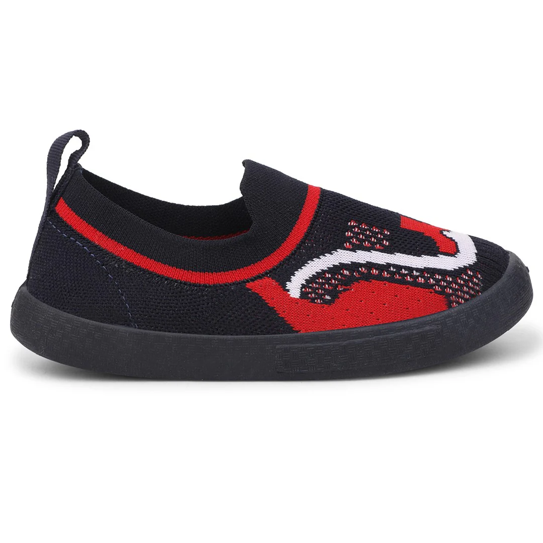 Lucy & Luke (Black) Casual Non Lacing Shoes For Kids 8152-1 By Liberty - Image 2