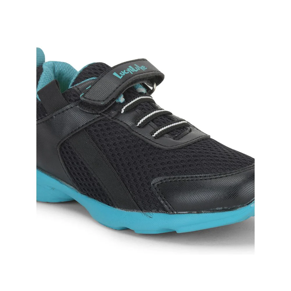 Lucy & Luke (Blue) Casual Non Lacing Shoes For Kids KSN-32 By Liberty - Image 5