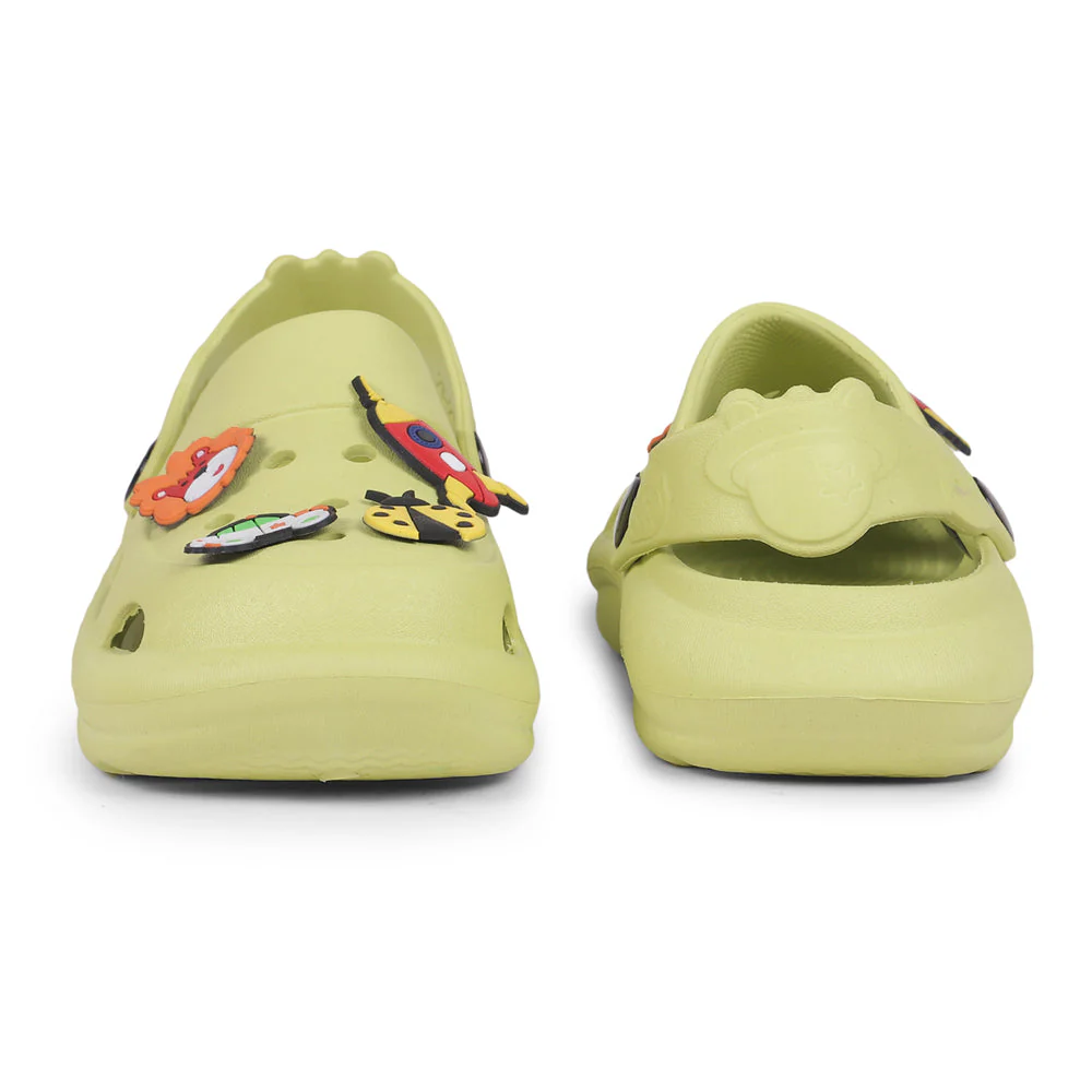 Lucy & Luke By Liberty ALEX Kids Green Clogs - Image 5