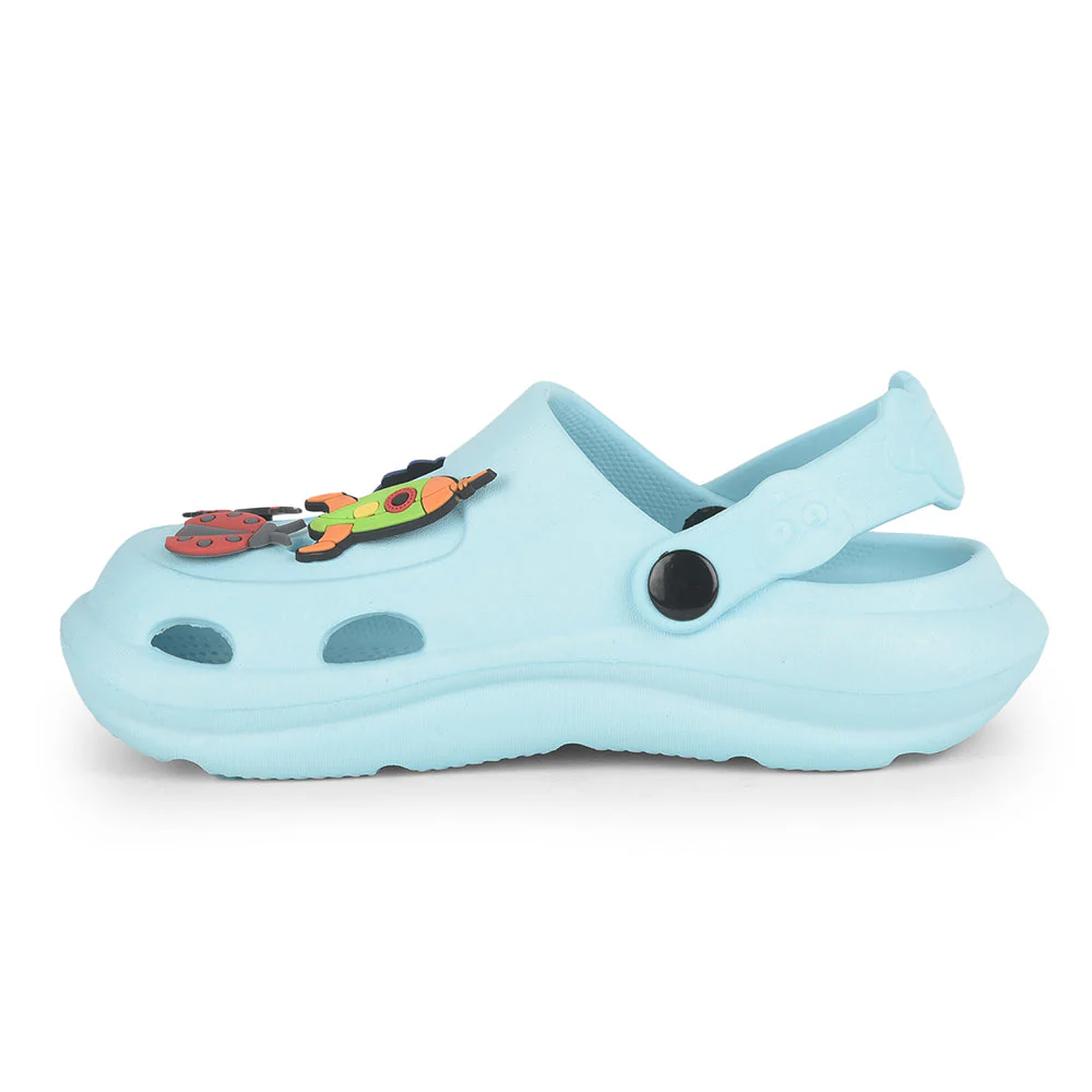 Lucy & Luke By Liberty ALEX Kids Sky Blue Clogs - Image 3