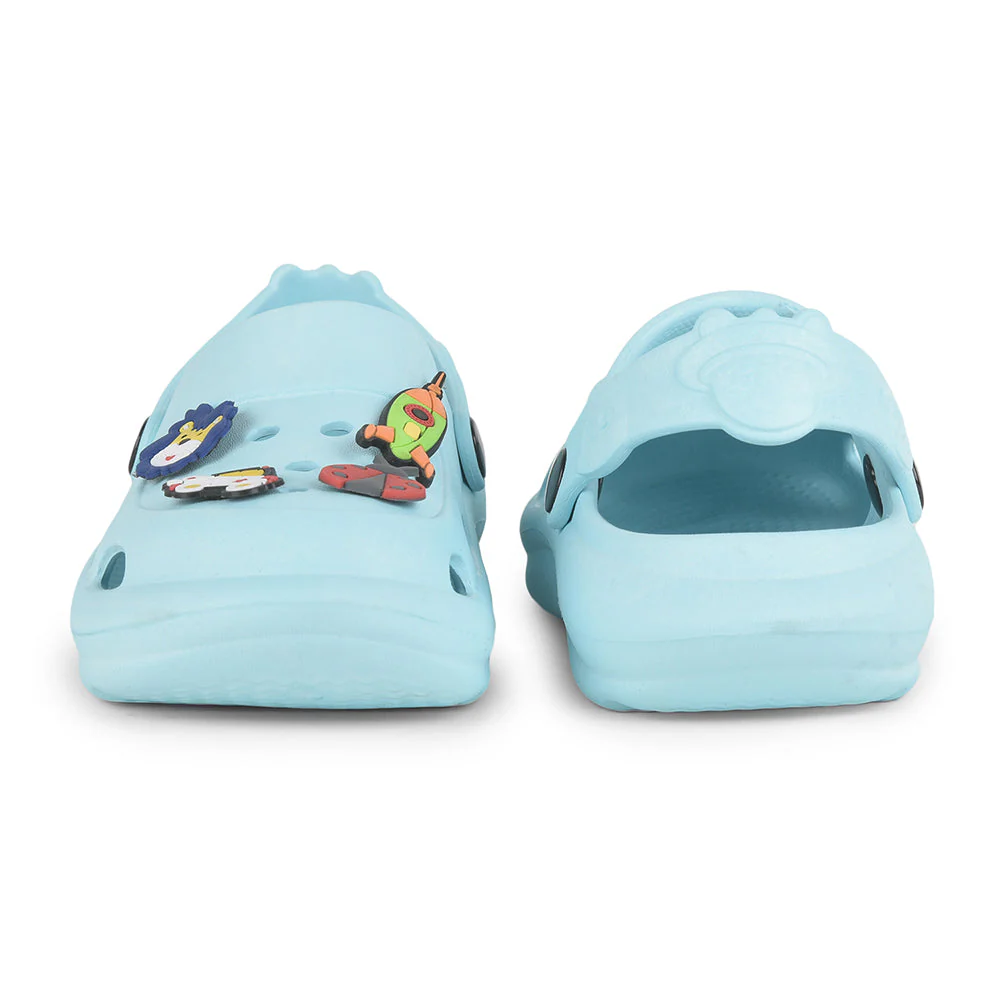 Lucy & Luke By Liberty ALEX Kids Sky Blue Clogs - Image 4