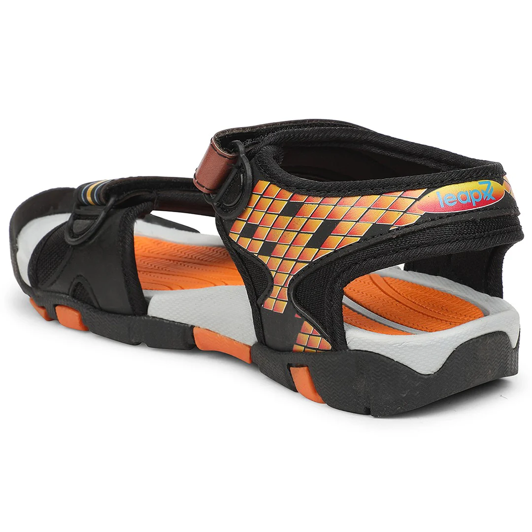 Lucy & Luke By Liberty Kids FLOATS-3 Orange Casual Sandal - Image 5