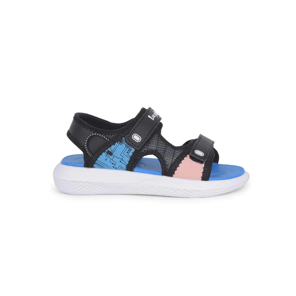 Lucy & Luke By Liberty Kids HIPPO-53 Black Casual Sandal - Image 2