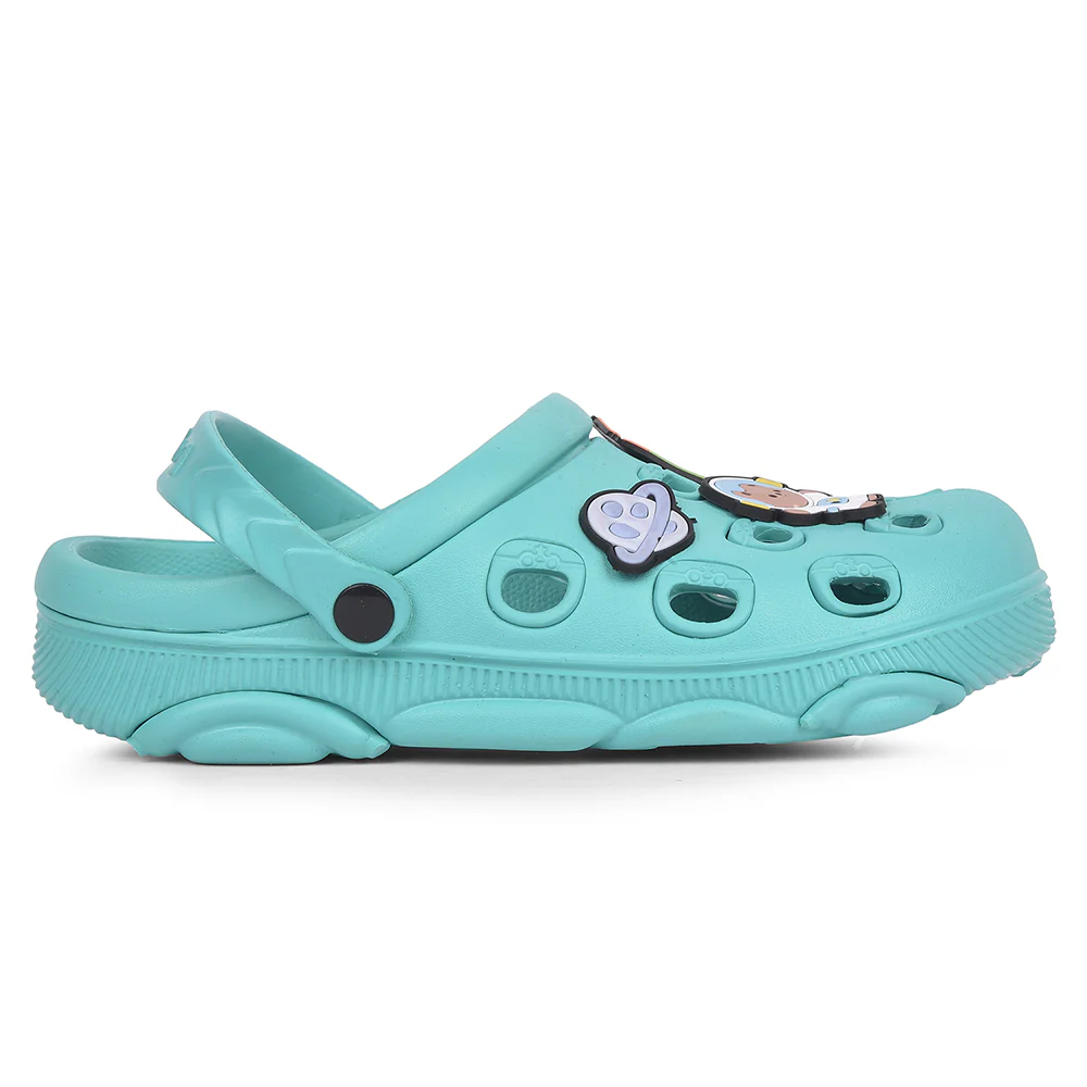 Lucy & Luke Green Slingback Clogs For Kids LPMXT-K834 By Liberty - Image 2