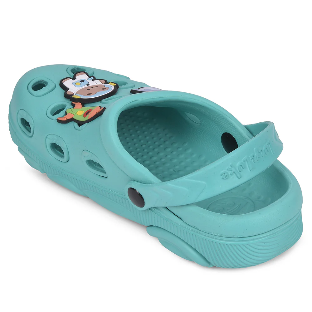 Lucy & Luke Green Slingback Clogs For Kids LPMXT-K834 By Liberty - Image 6