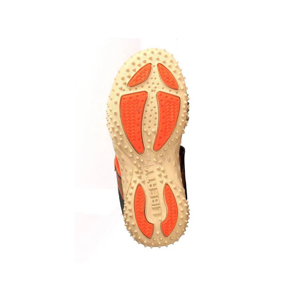 Lucy & Luke (Orange) Casual Sandal For Kids BEN-10 By Liberty - Image 5
