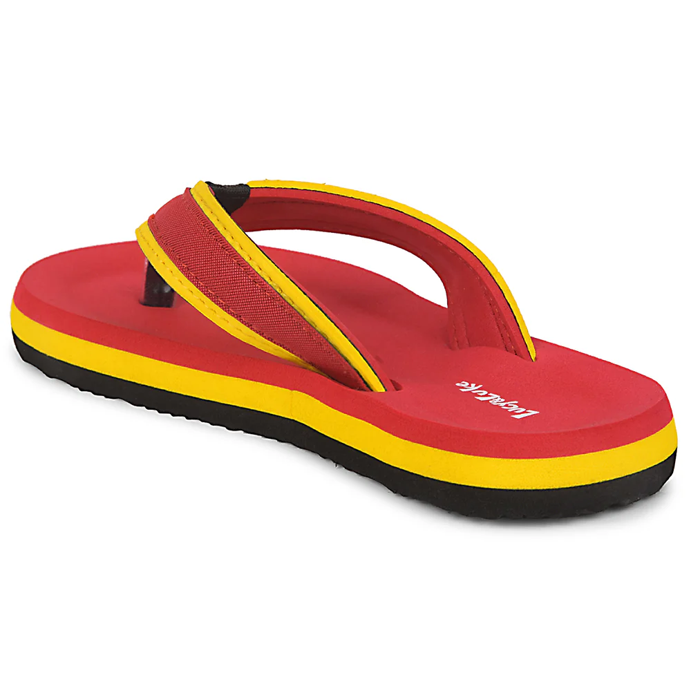 Lucy & Luke Red Casual Slipper For Kids RAX-1 By Liberty - Image 4