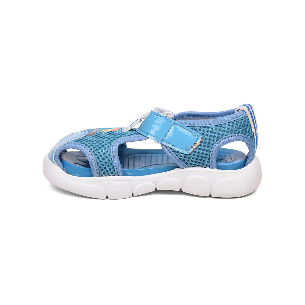 Lucy & Luke (Sky Blue) Casual Sandal For Kids FLYNN-29 By Liberty - Image 3
