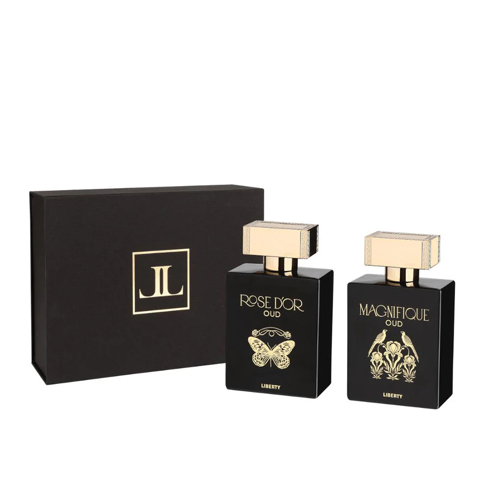 Liberty Luxury Magnifique & Rose Dyor Oud Perfume for Men Combo, Eau De Parfum (EDP) Spray, 100ml/3.4 Oz, Long Lasting Smell, Pack of 2 (100ml each) - Image 3